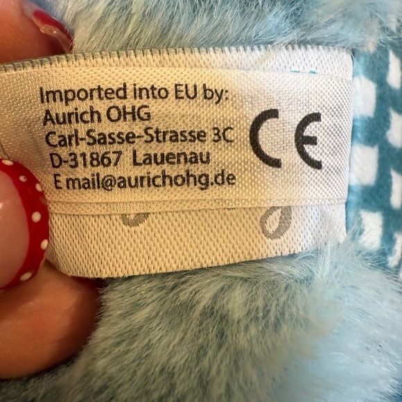 Douglas Baby Light Blue Plush Dragon Ultra Soft Stuffed Animal Cuddle Toy - Picture 10 of 14